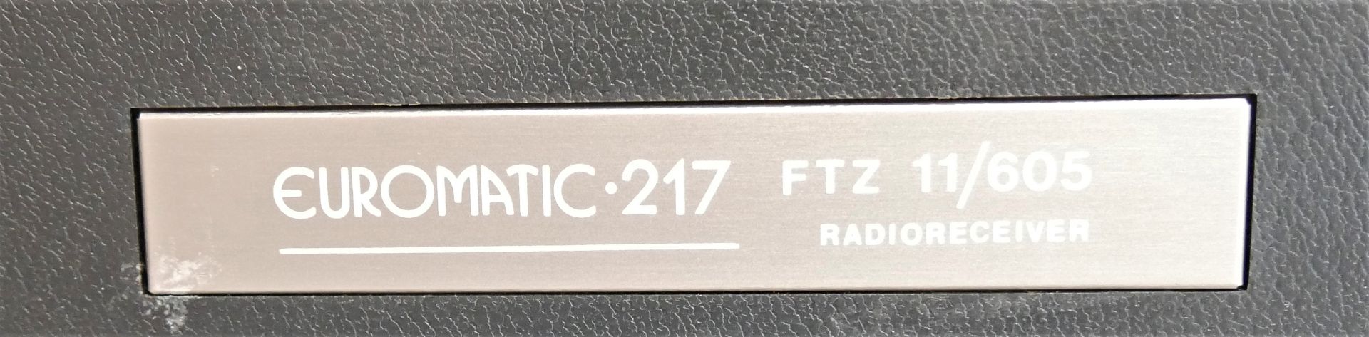 Transistor Radio Euromatic 217 mit Bedienungsanleitung. Kabel nicht vorhanden. Funktion nicht - Bild 4 aus 4