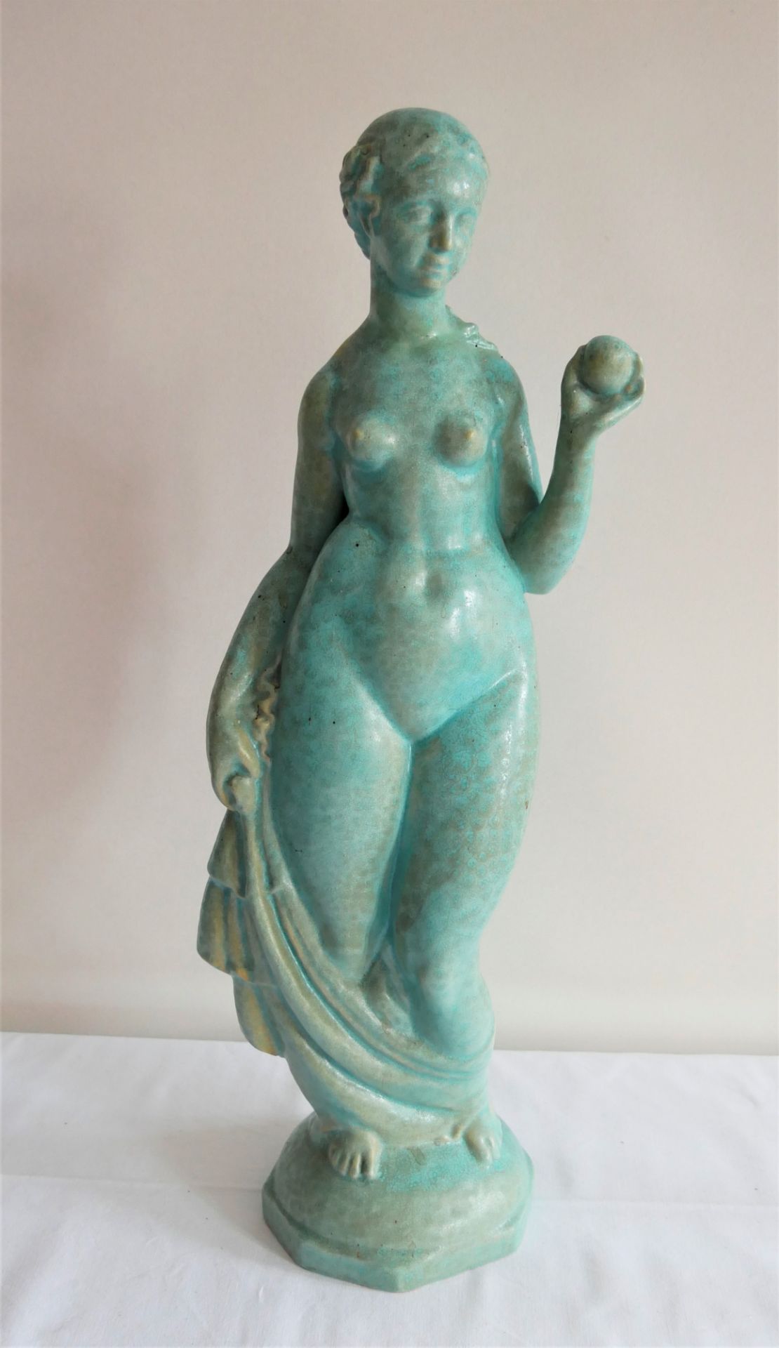 Moshammer Majolika "Göttin", Höhe ca. 54 cm