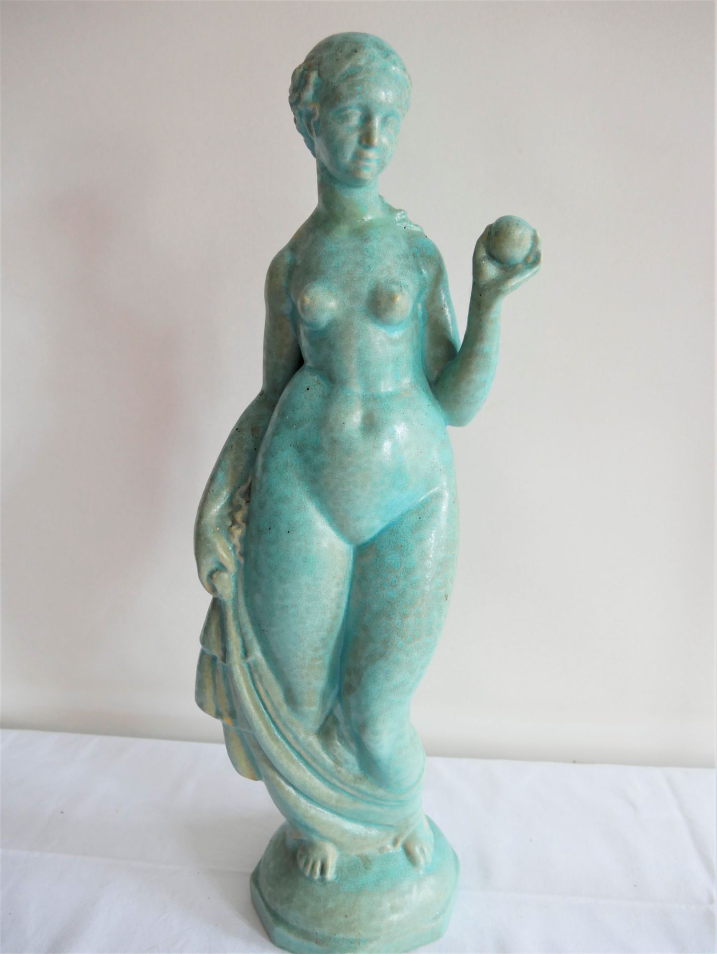 Moshammer Majolika "Göttin", Höhe ca. 54 cm - Bild 2 aus 5