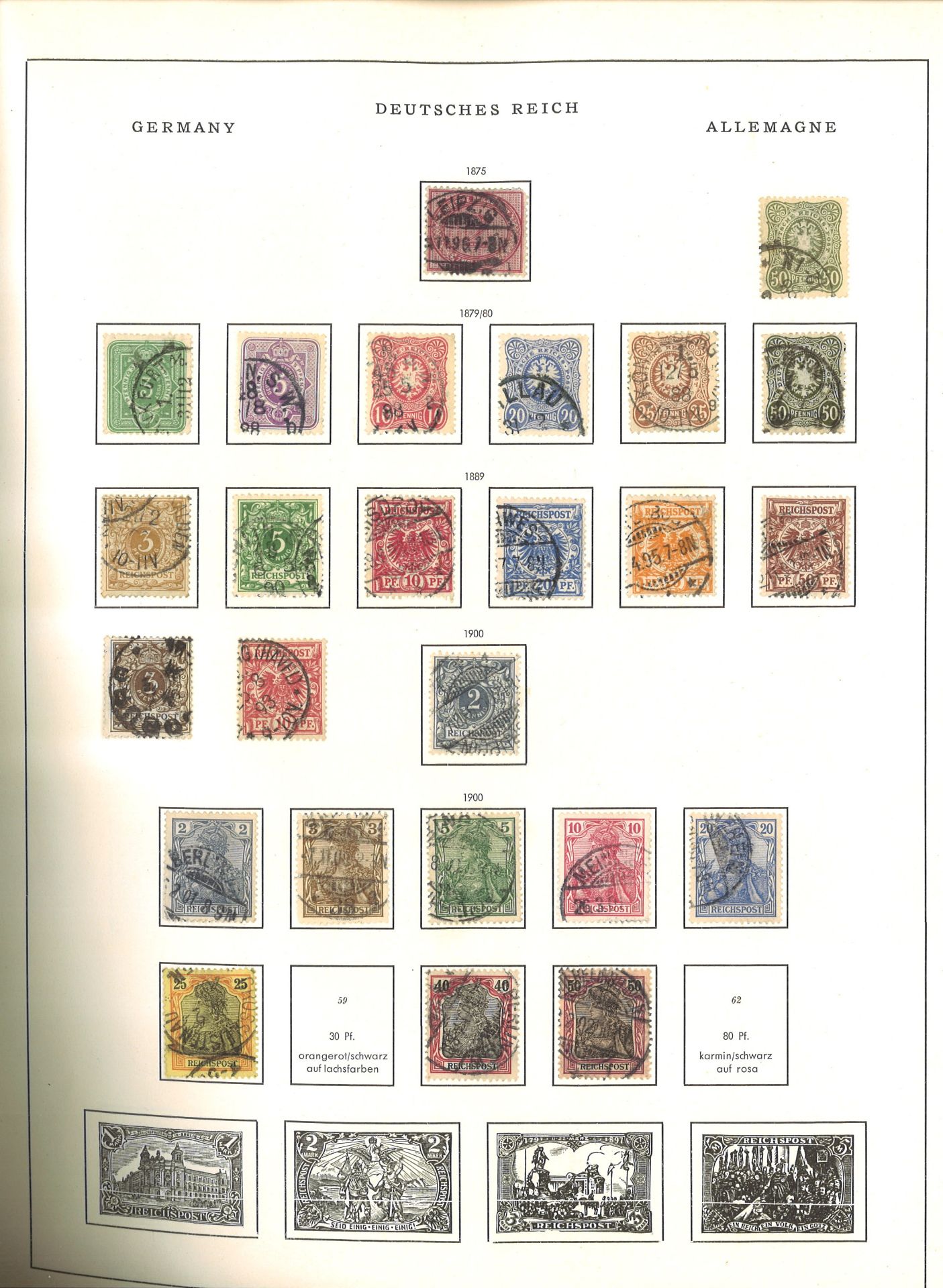 Deutschland, dickes Schwaneberger Briefmarken Album 1964, dabei Altdeutschland, Deutsches Reich, - Image 4 of 18