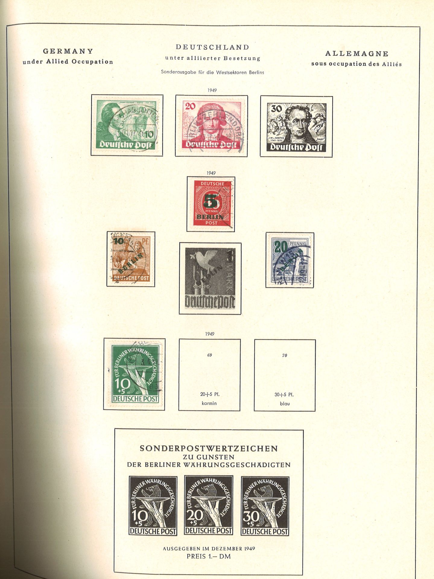Deutschland, dickes Schwaneberger Briefmarken Album 1964, dabei Altdeutschland, Deutsches Reich, - Bild 11 aus 18