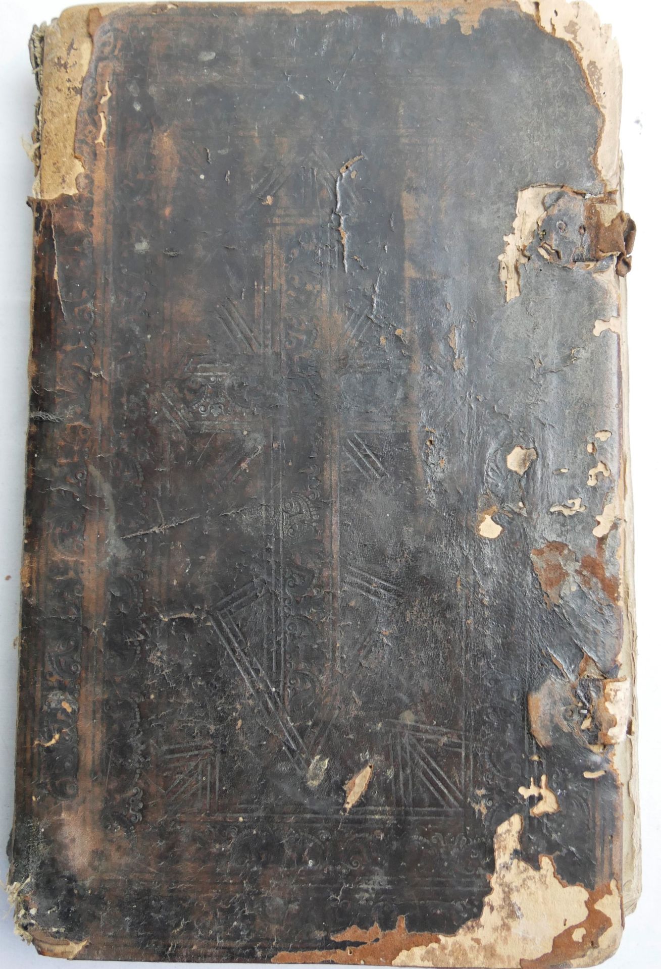 antikes Buch, arabische Schrift, 1873 ?? Stark gebrauchter Zustand. Bitte besichtigen! - Bild 4 aus 4