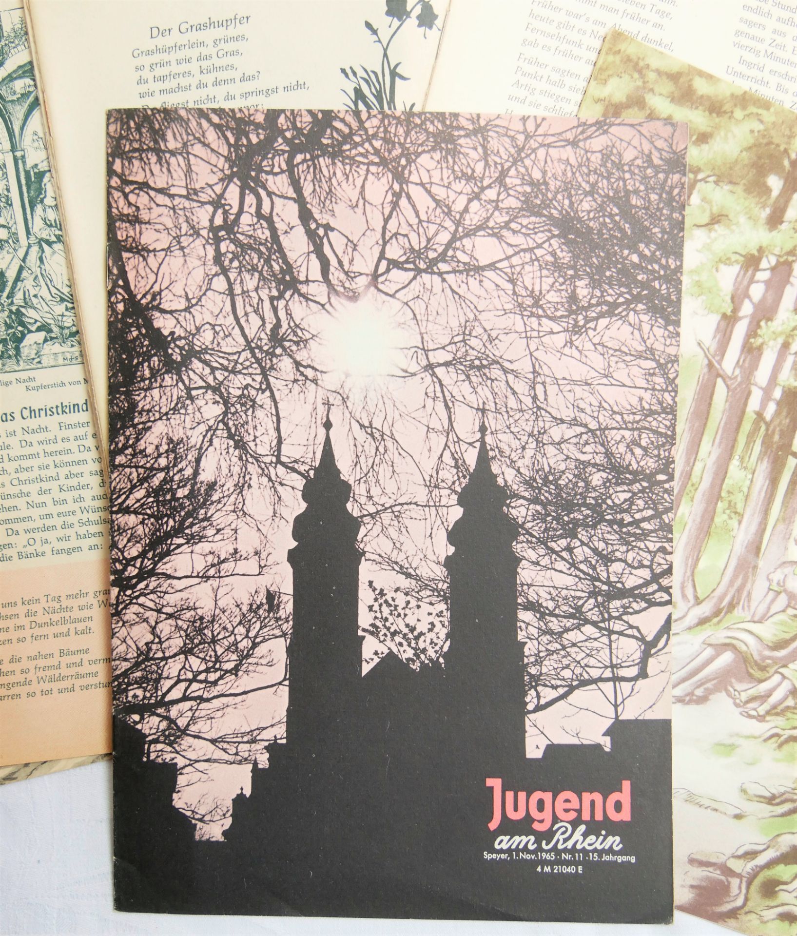 Lot Magazine "Jugend am Rhein", verschiedene Ausgaben, dabei 1962, 1954, 1963, etc. Bitte - Bild 2 aus 2