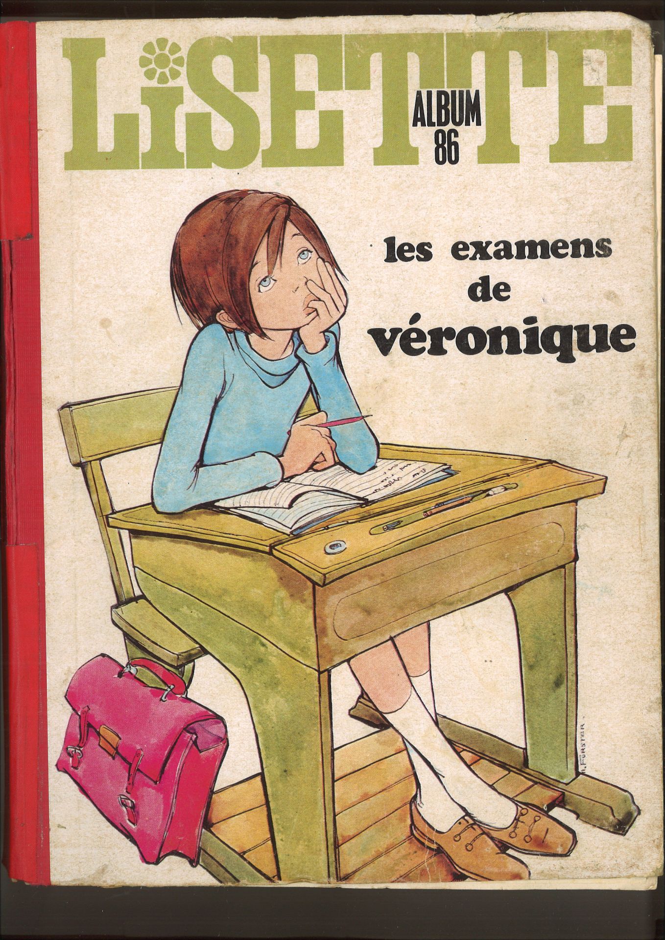 Lisette Album 86, les examens de veronique, April 1970, stark gebrauchter Zustand