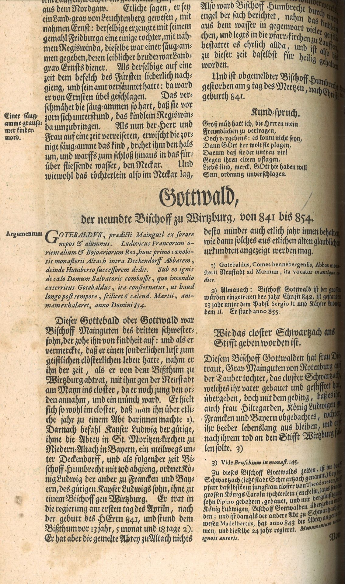 Geschicht-Schieber von dem Bischoffthum Wirtzburg 1713. Namentlich: Johann Müller, Lorentz Friese, - Bild 5 aus 8