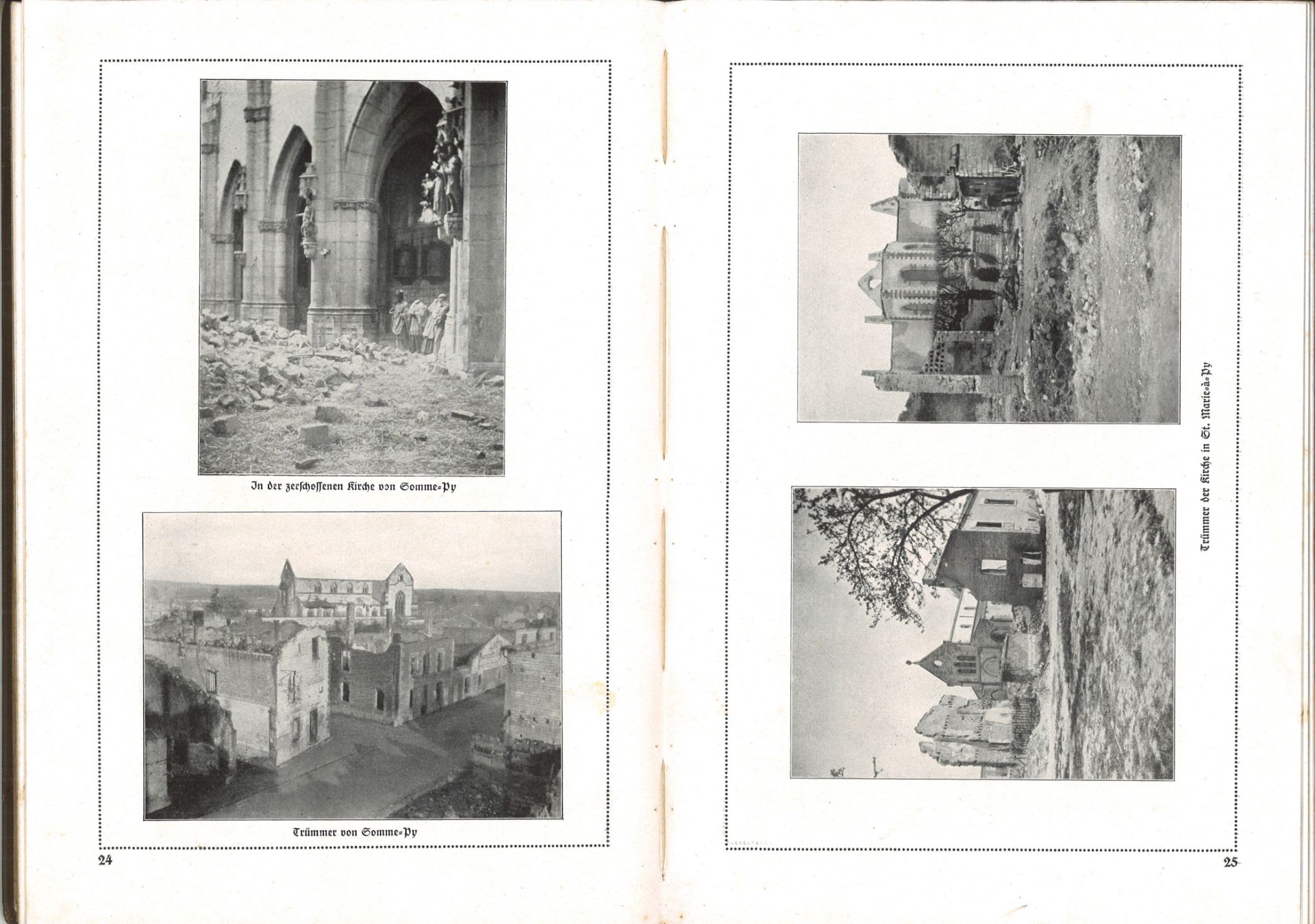 "Bilder aus der Champagne" 1914-1916, den tapferen Champagne-Kriegern gewidmet, sowie weitere - Bild 2 aus 3