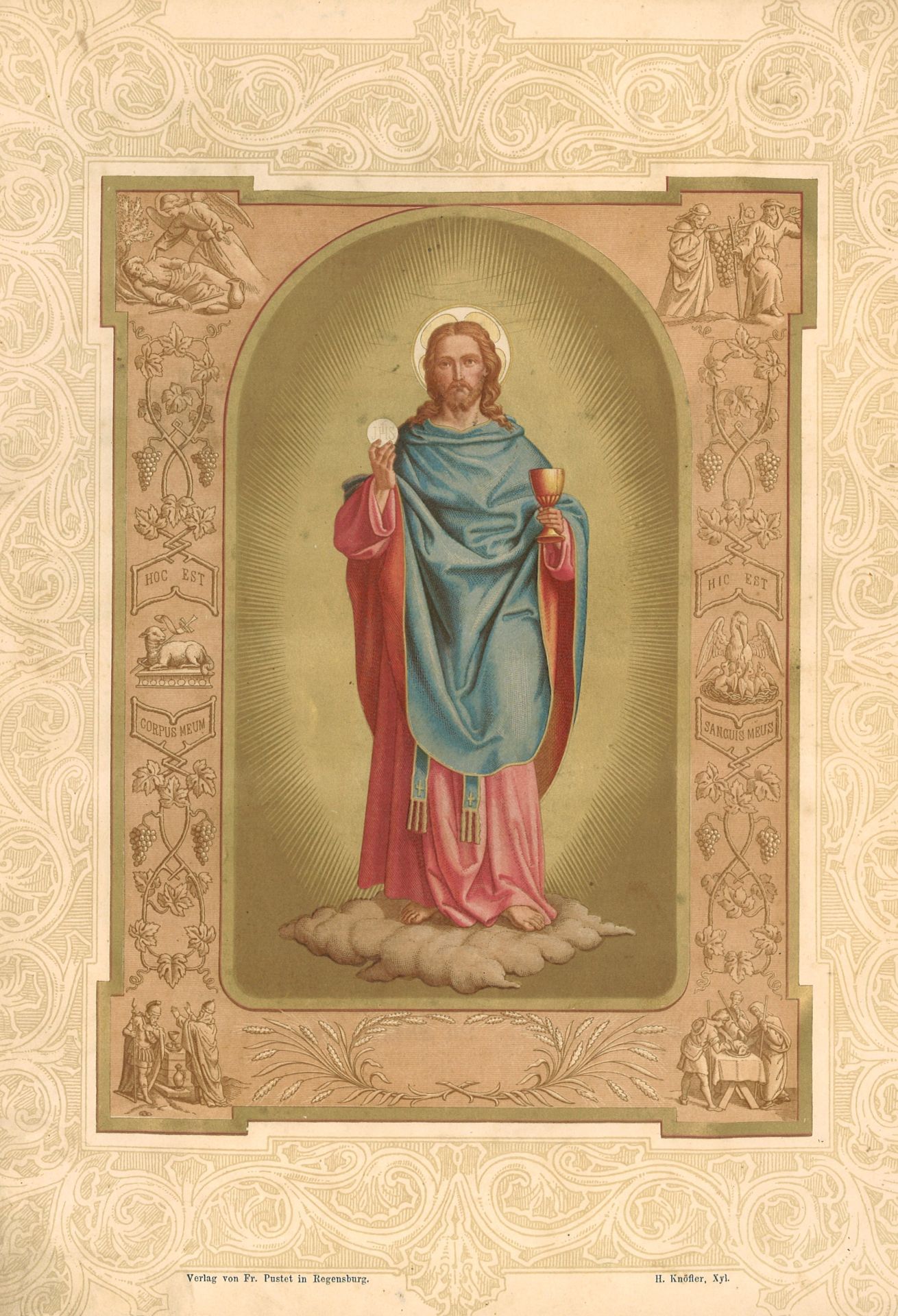 Legende von den lieben heiligen Gottes. 1882. Erster Teil, die Monate Januar bis Juni mit über 300 - Bild 3 aus 3