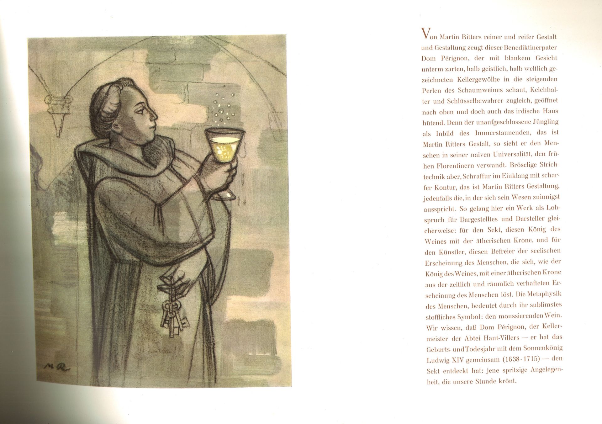Buch "Der Wein ist des Menschen stiller Geist", ein Bilderwerk aus Vergangenheit und Gegenwart, - Bild 2 aus 2