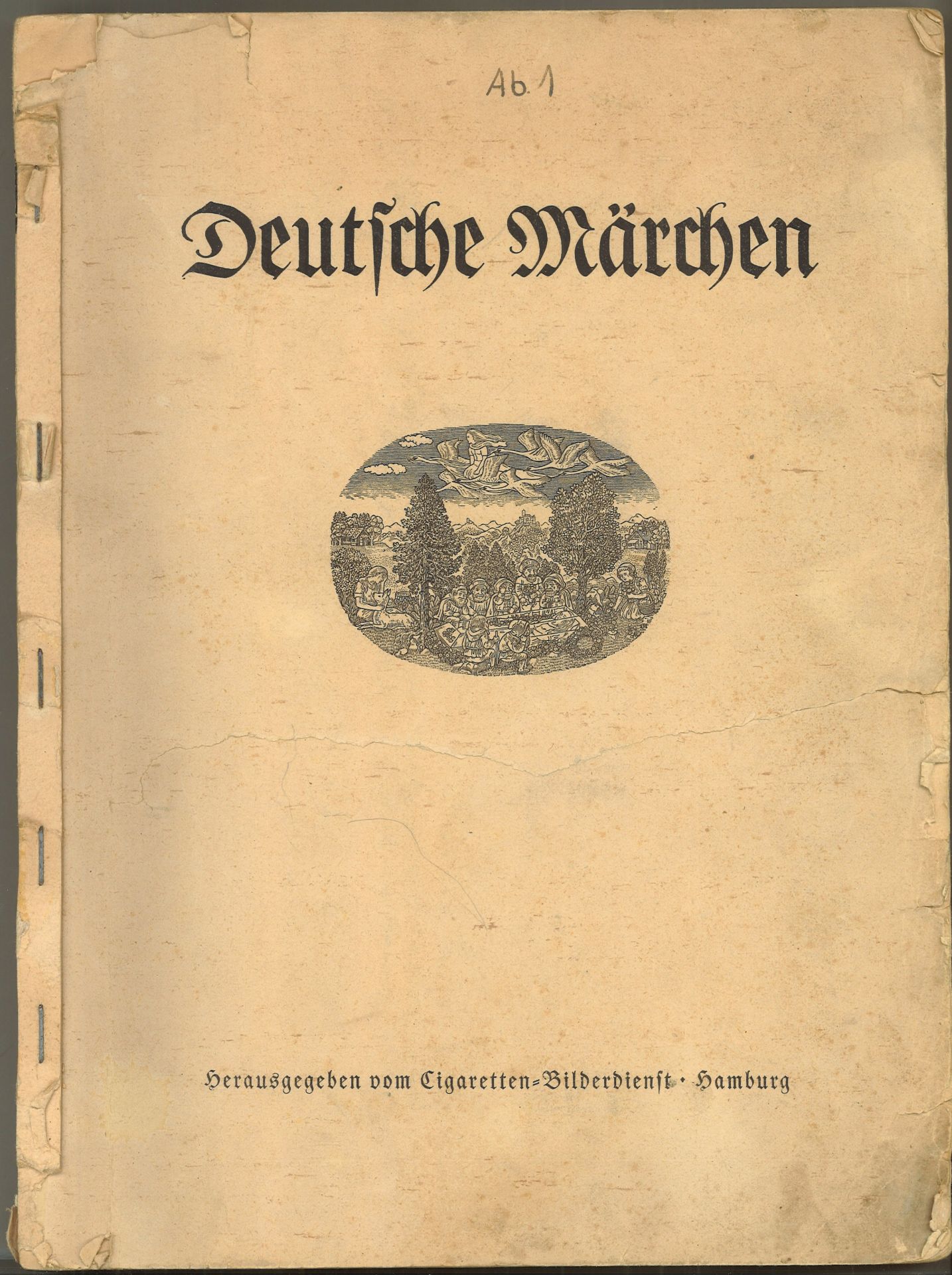 Deutsche Märchen, herausgegeben vom Cigaretten-Bilderdienst, Hanseatische Verlagsanstalt Hamburg,