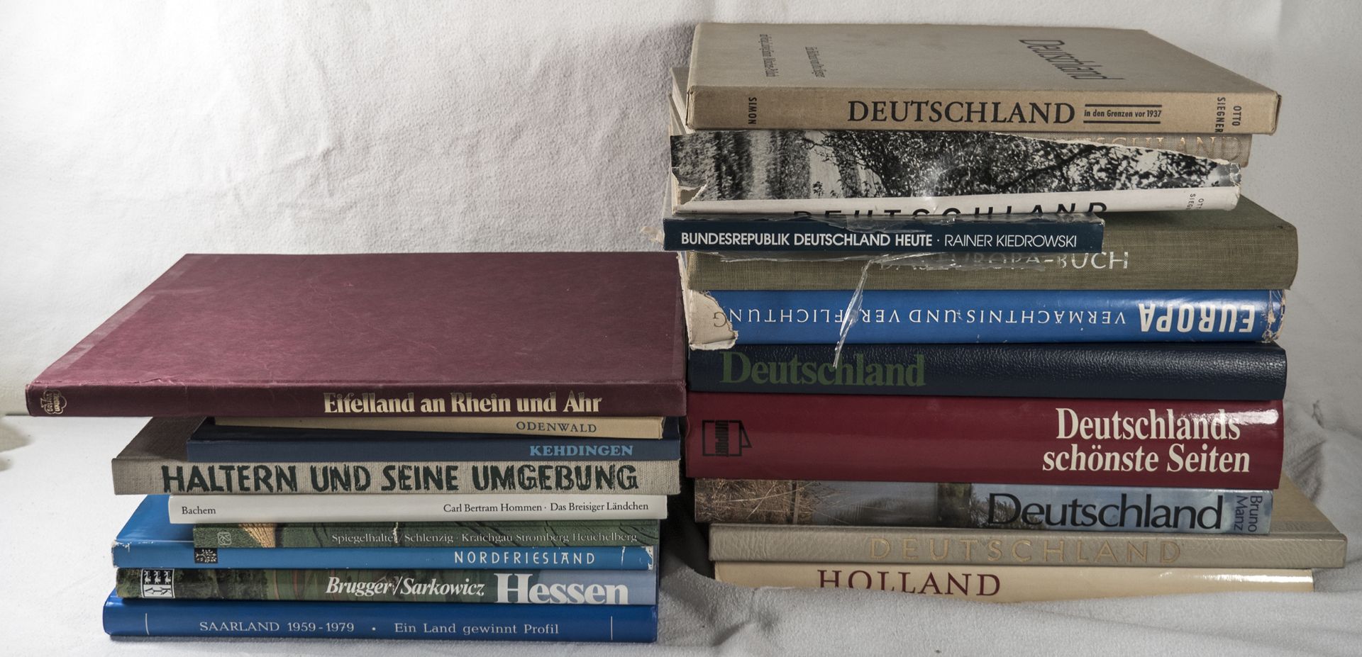 Konvolut Bücher, Deutschland und Regionen