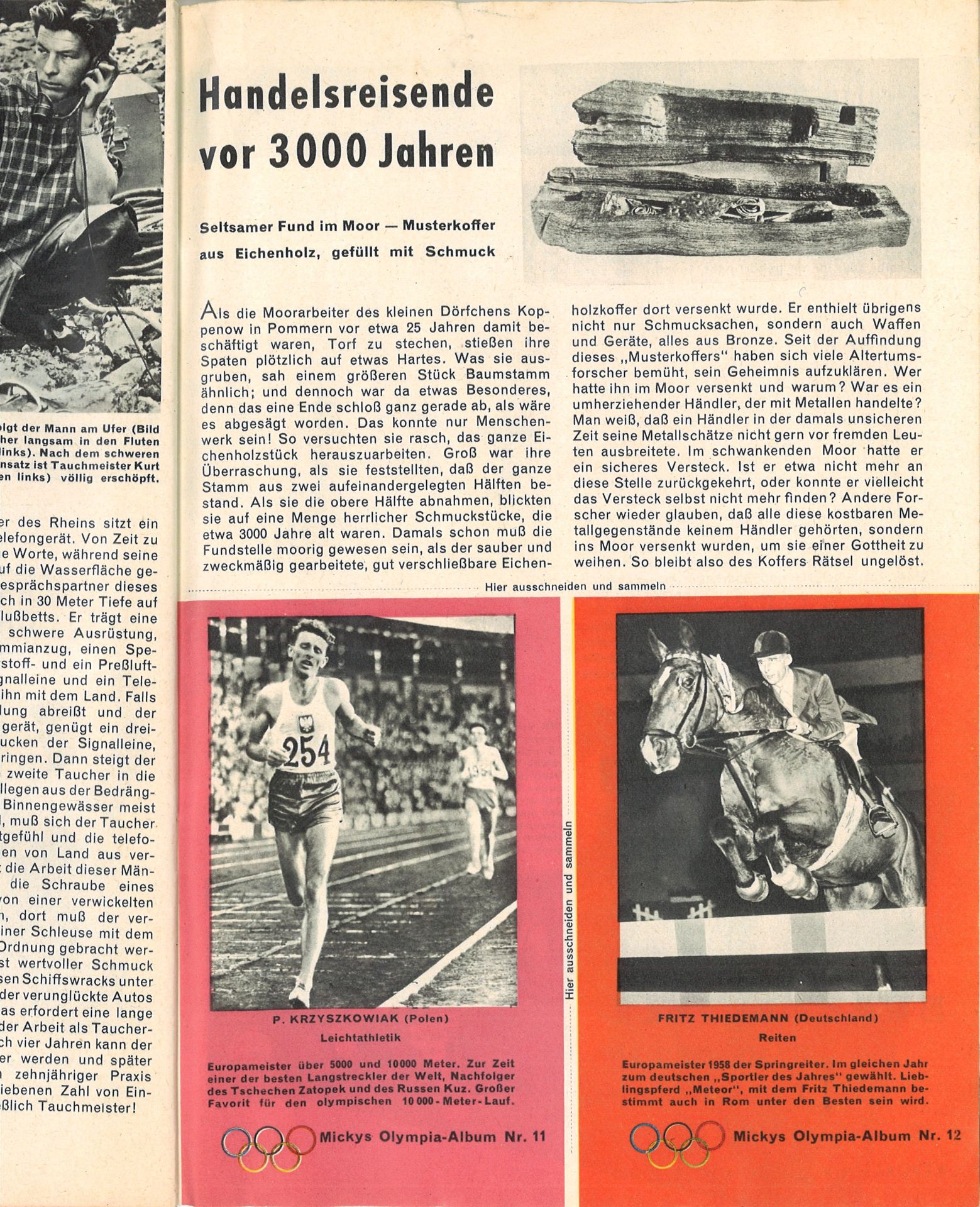 Micky Maus Heft 20,vom 14. Mai 1960, komplett mit Sammelbild und MMK Gutschein, leicht - Bild 3 aus 3