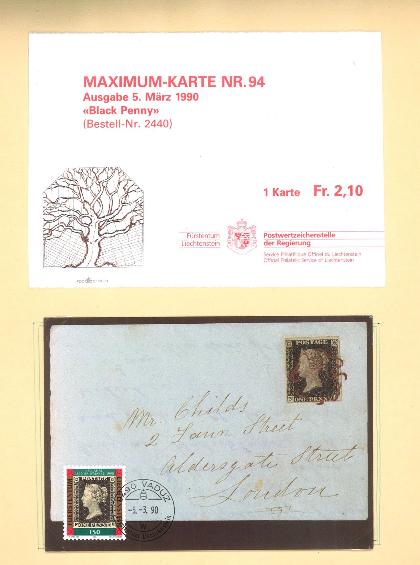 Schraubbinder "Sammlung von Joseph". 125 Belege, meist dekorative Ereigniskarten BRD der 1950er