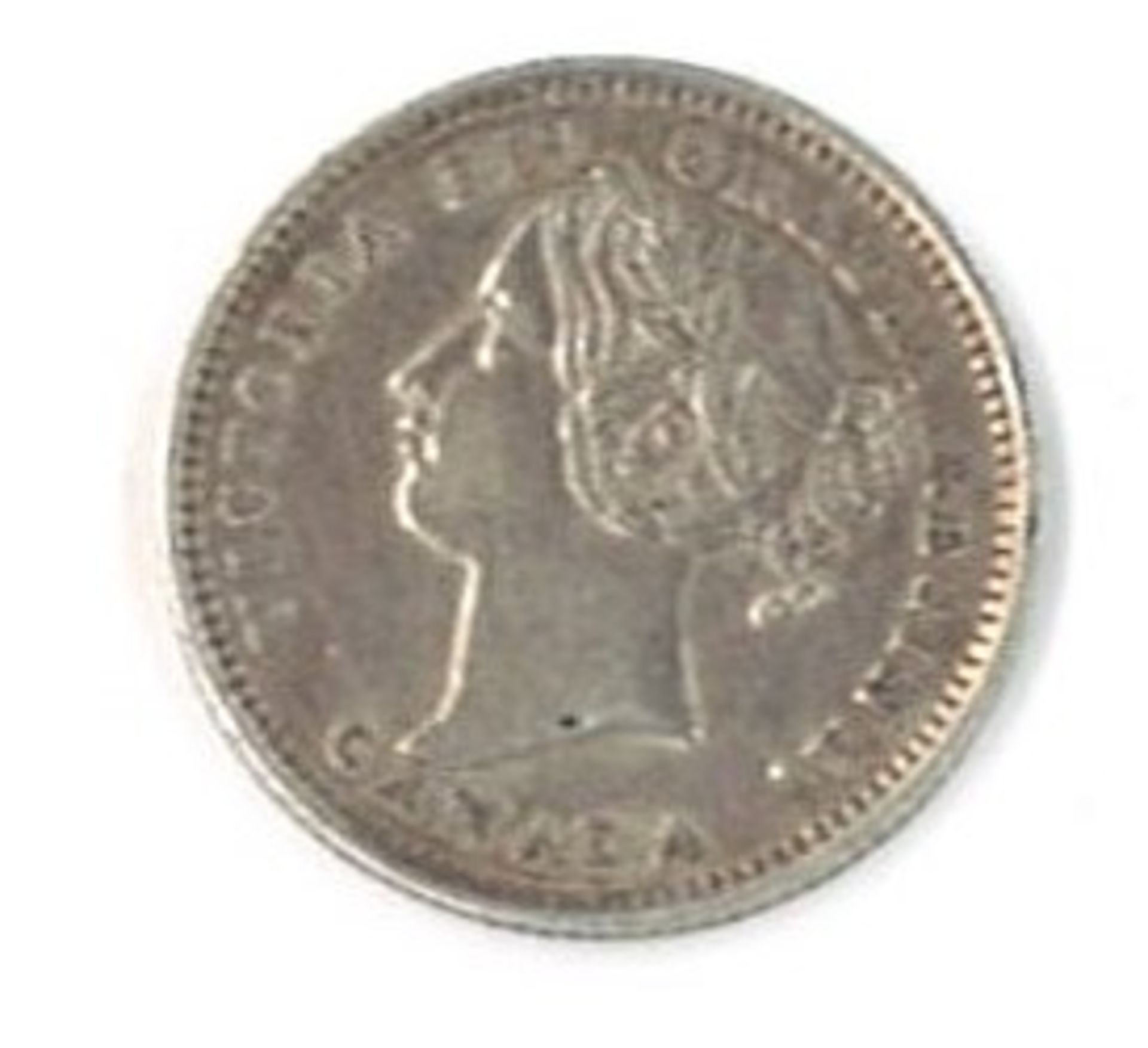 Silbermünze, 10 Cents Kanada 1901 AG. Zustand: VZ - Image 2 of 2