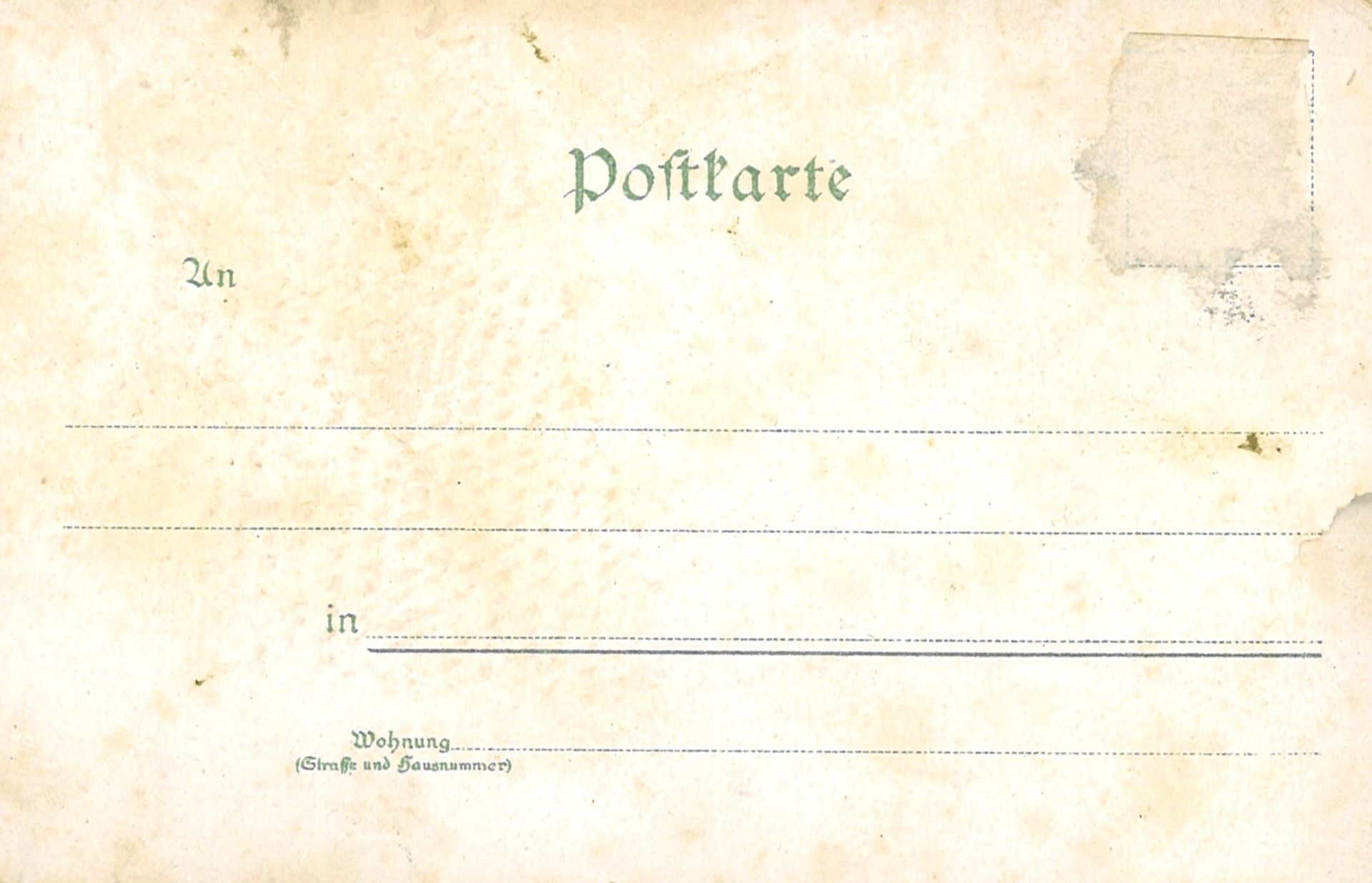 Postkarte "Gruss von der Saalburg". Ansicht vom Saalburghaus, Römischer Legionär, Villa Garacalla - Image 2 of 2