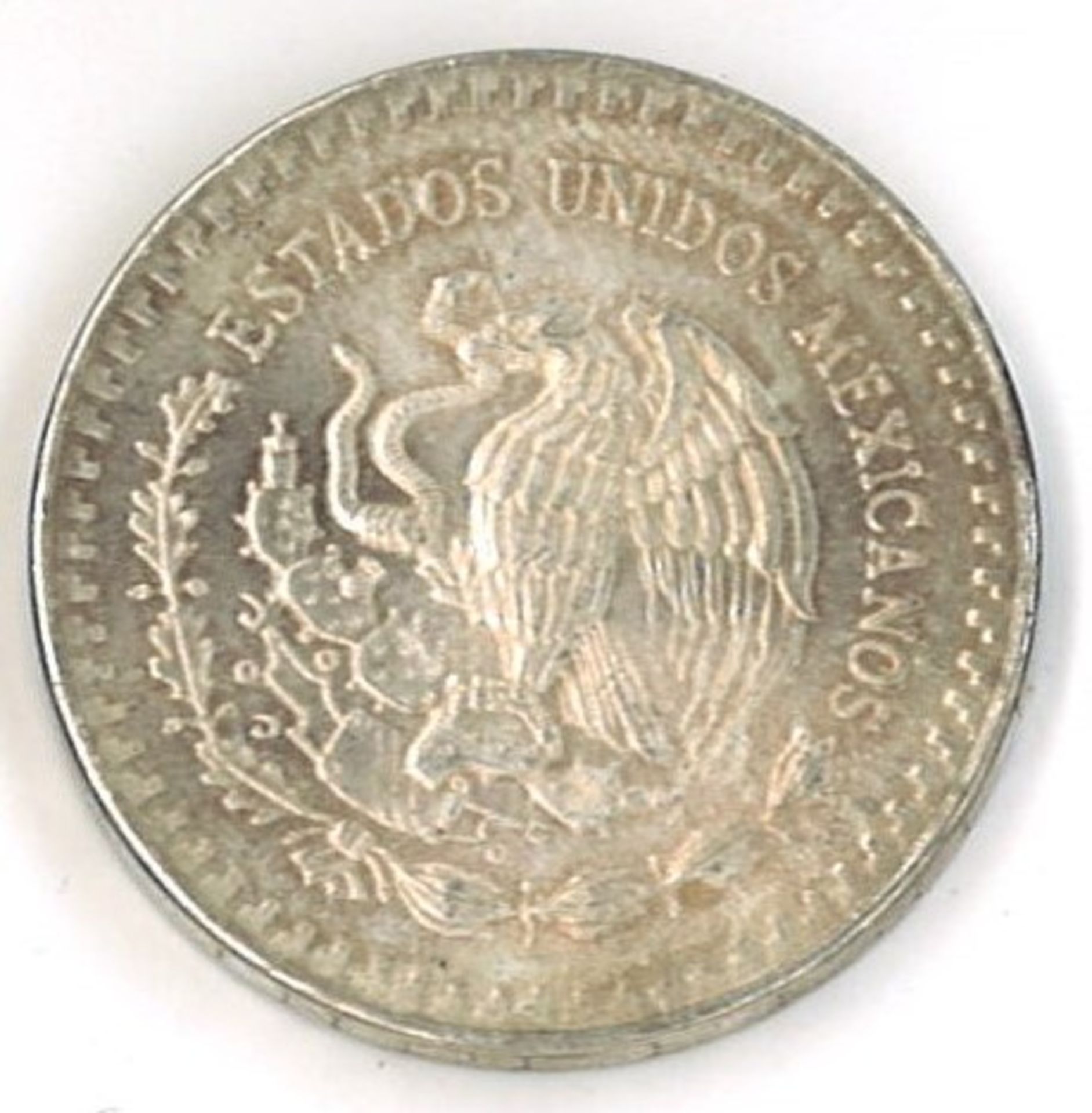 1 Silbermünze Mexiko "1 onza Plata Pura" 1987 Zustand: vz