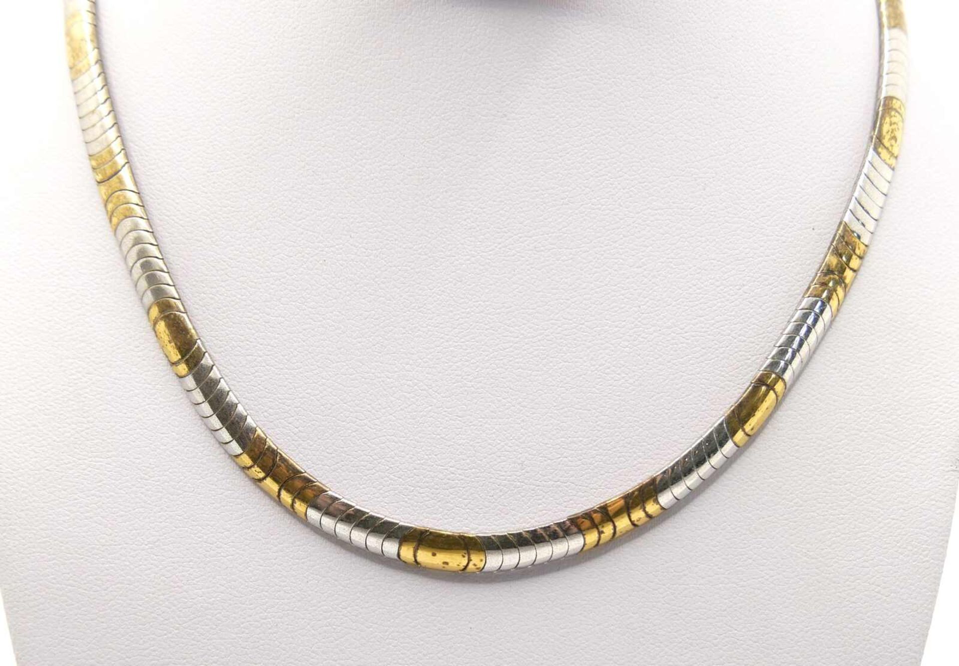 Bi-Color Kette, 925er Silber - Image 2 of 2