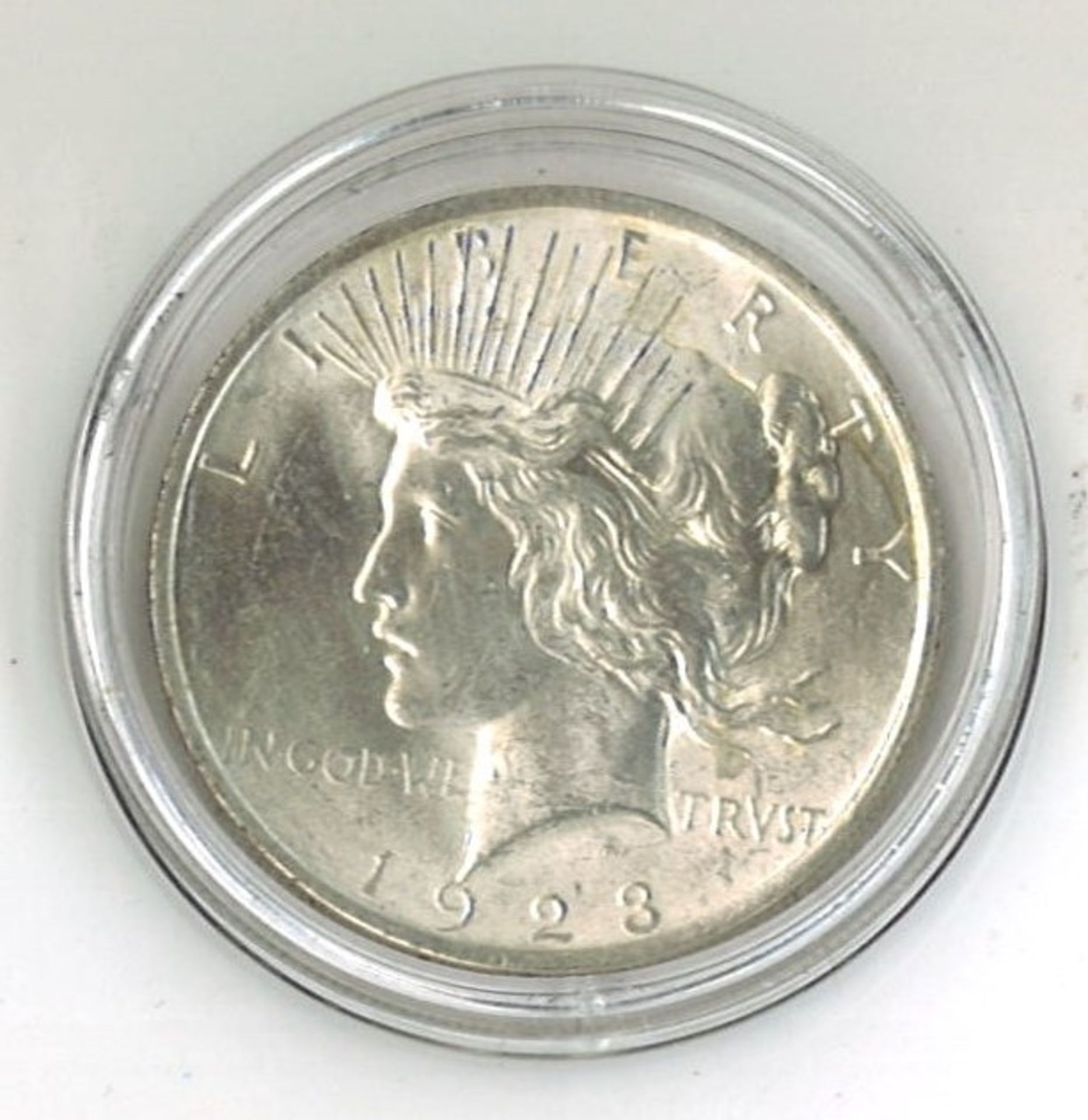 1 Silber Eagle USA 1928. Zustand vz - Bild 2 aus 2
