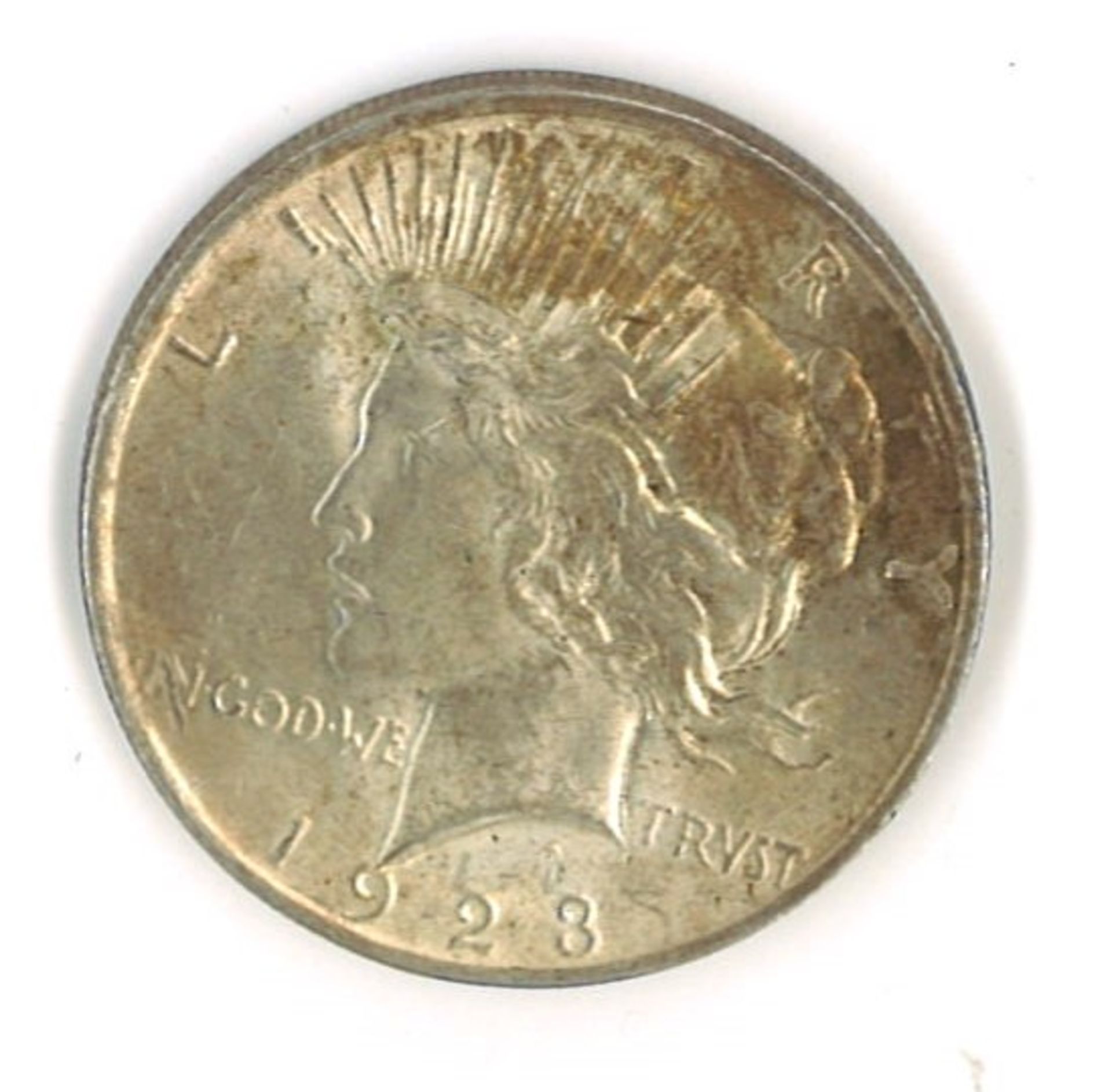 1 Silbermünze USA "Silver Eagle 1923" Zustand: ss