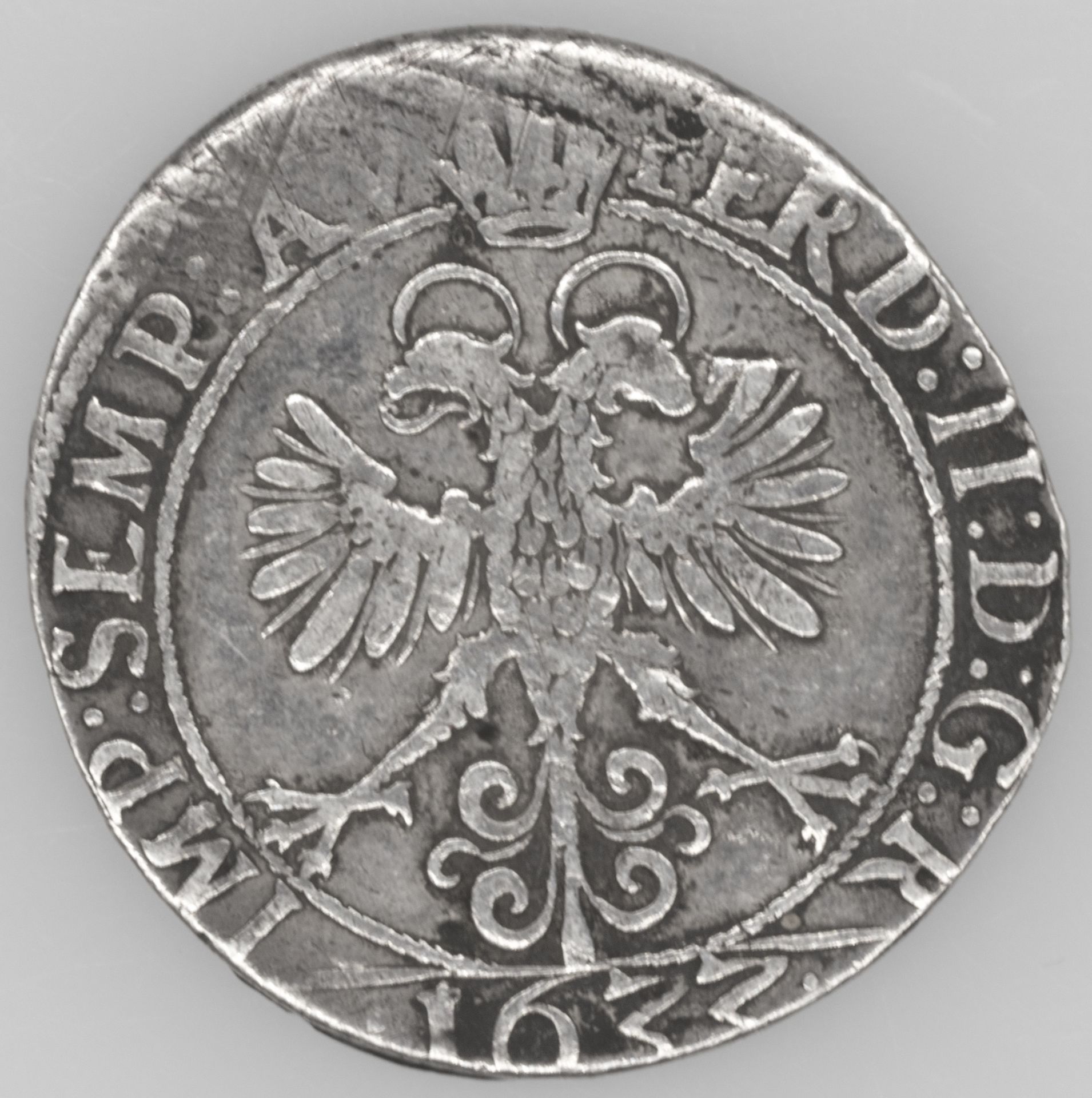 Stadt Konstanz 1633, Dicken zu 24 Kreuzer, Silber. NAU - Nr. 224. Erhaltung: ss. - Bild 2 aus 2