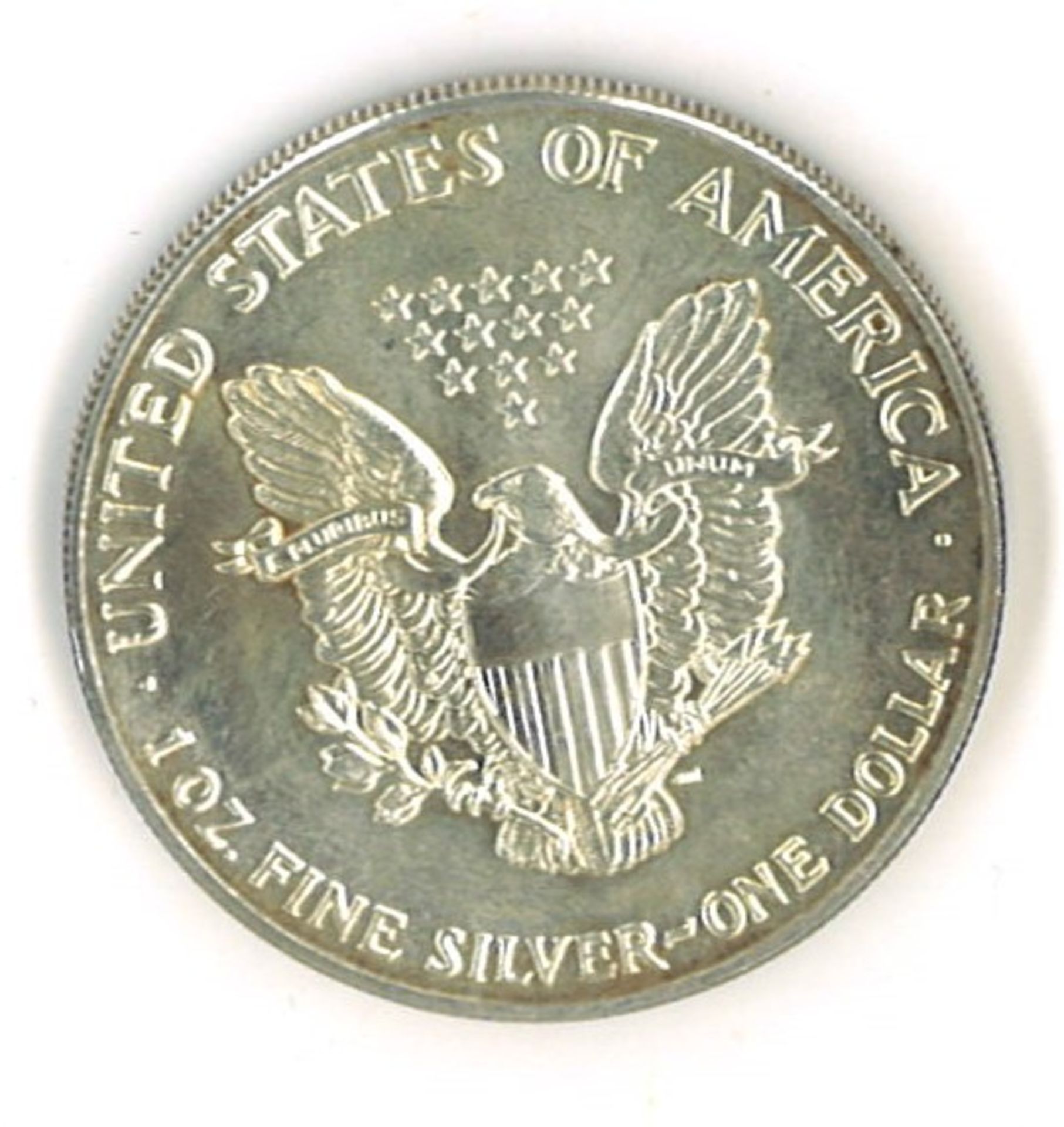 USA 1987. 1 Silbermünze "Silver one Dollar" Zustand: VZ