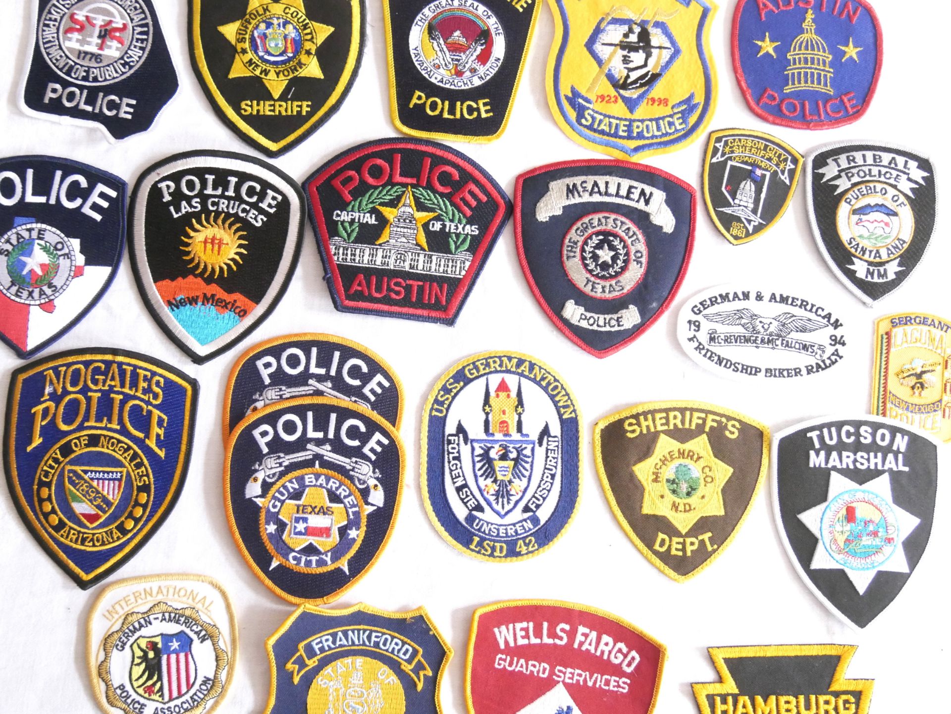 Aus Sammlung! USA Patches, Police. Insgesamt 20 Stück. - Bild 2 aus 2