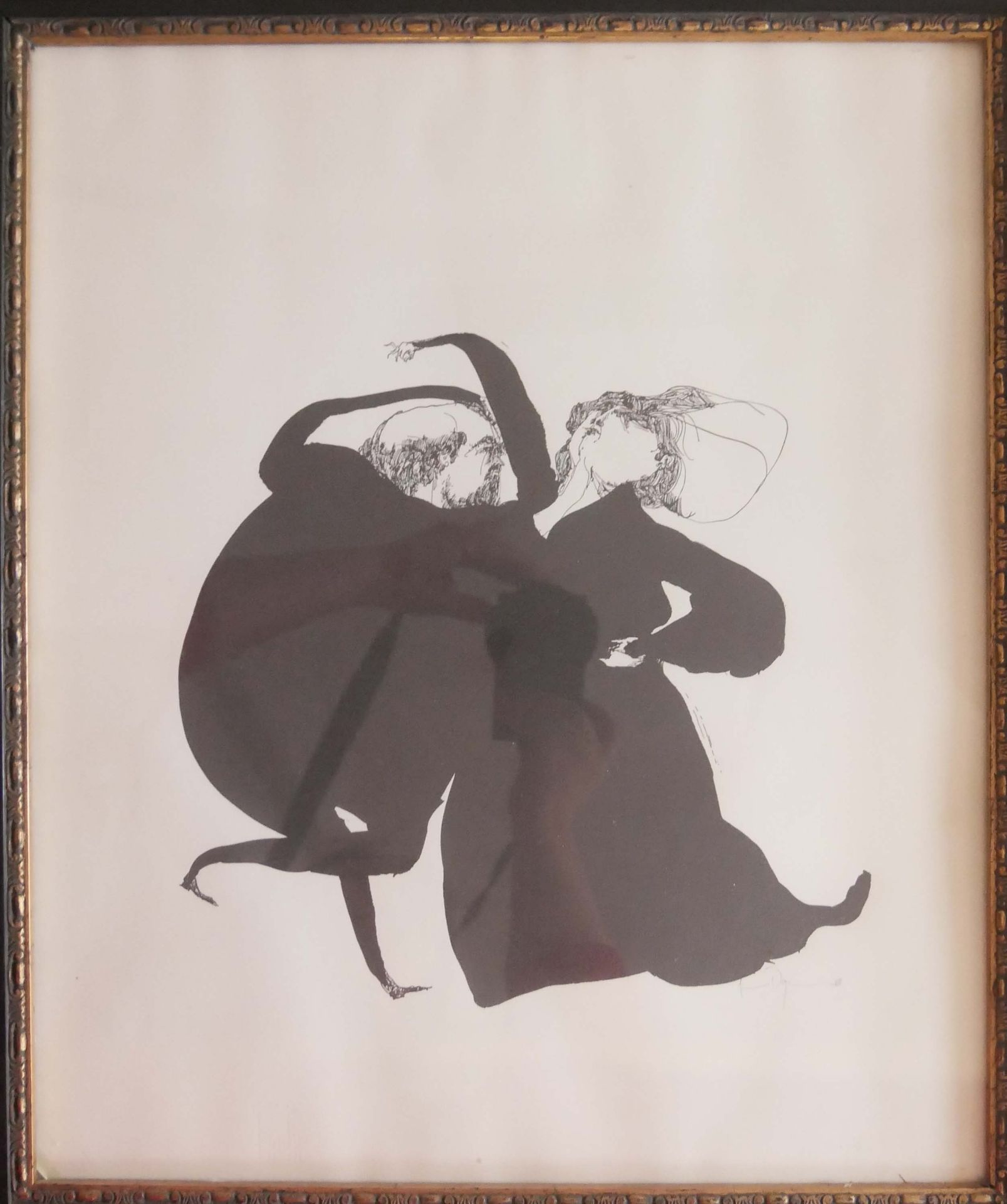 Gertrude Degenhardt (1940- ) Lithographie handsigniert, aufwendig hinter Glas gerahmt. Gesamtmaße: - Image 2 of 2