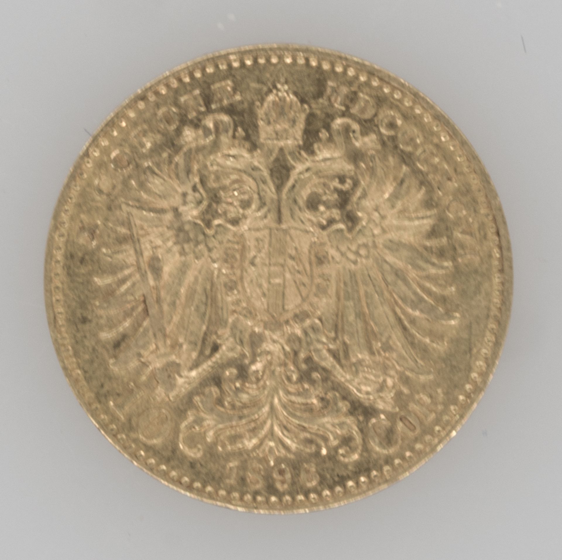 Österreich 1896 - 1911, 10 Kronen - Goldmünze "Franz Joseph I." Gold 900/1000. Gewicht: ca. 3,33 - Image 2 of 3