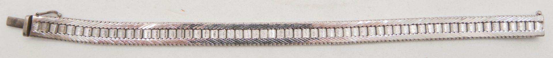 Armband, 800er Silber JSF gepunzt, Länge ca. 19,5 cm. - Image 2 of 2