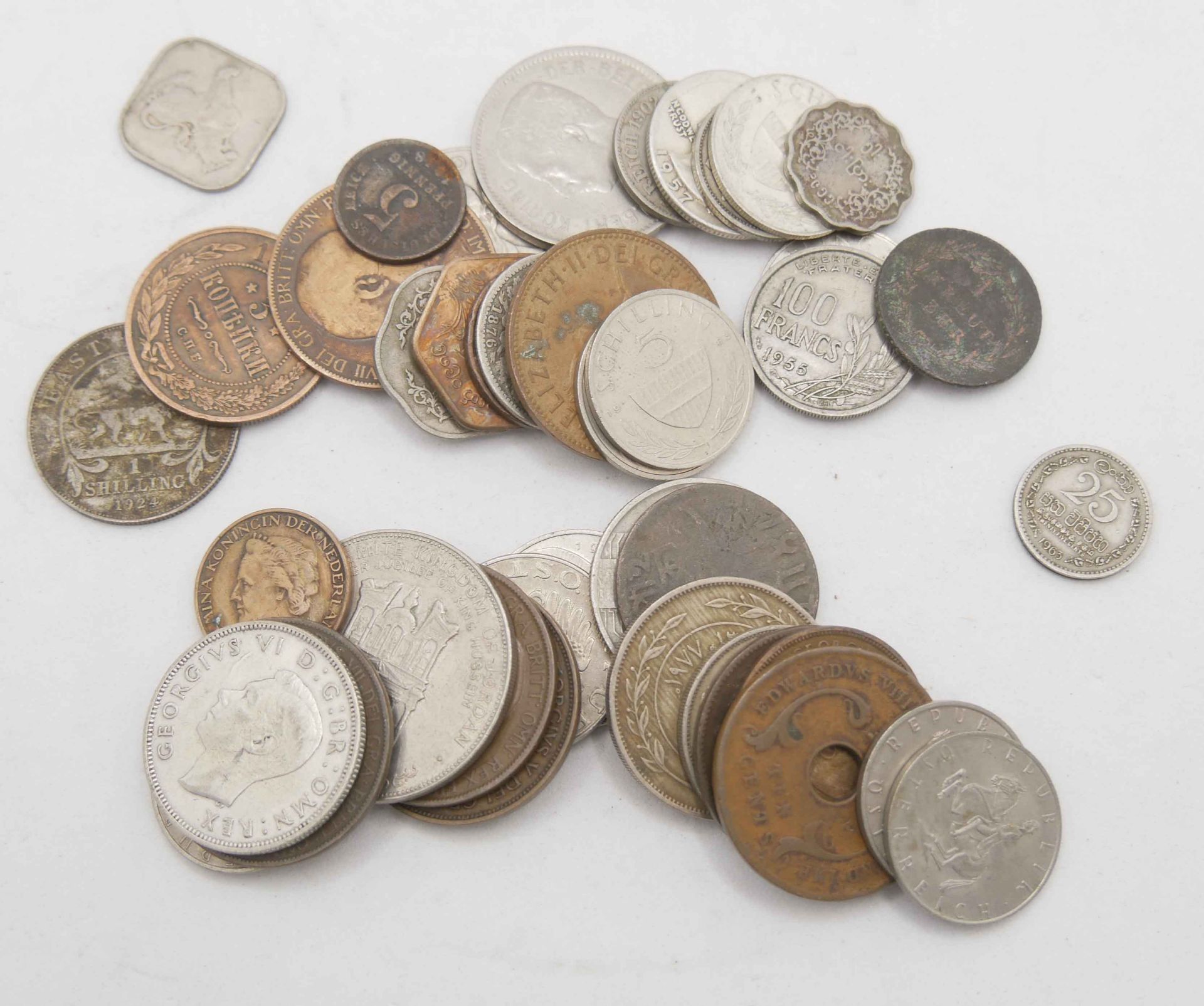 Lot ältere Münzen, dabei auch etwas Silber. Aus Auflösung.