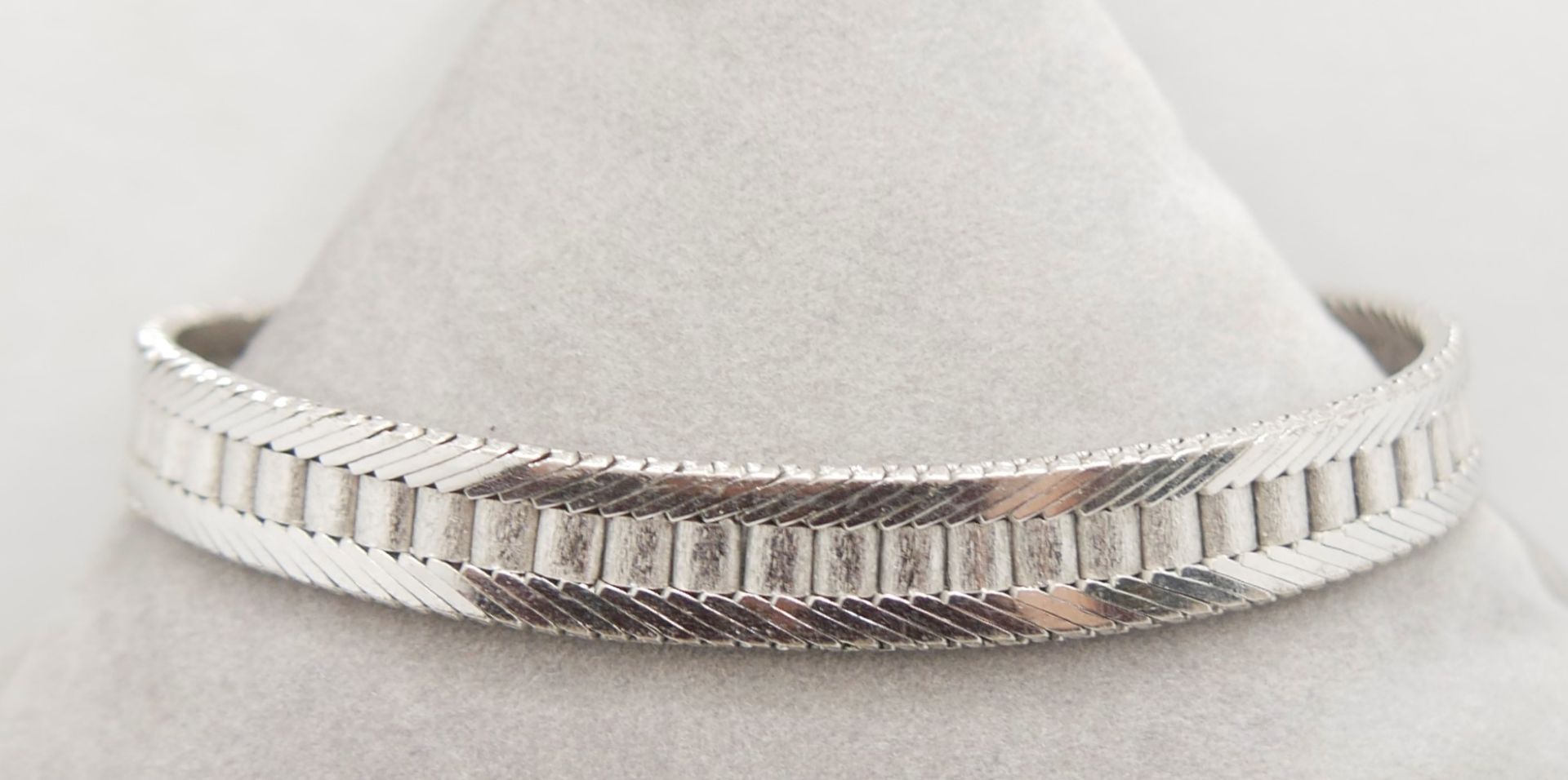 Armband, 800er Silber JSF gepunzt, Länge ca. 19,5 cm.