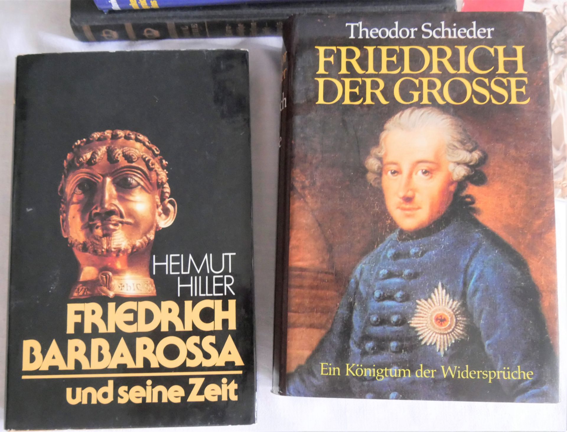 Lot Bücher zum Thema Geschichte, insgesamt 8 Stück, dabei z.B. "Friedrich Barbarossa und seine - Image 2 of 2