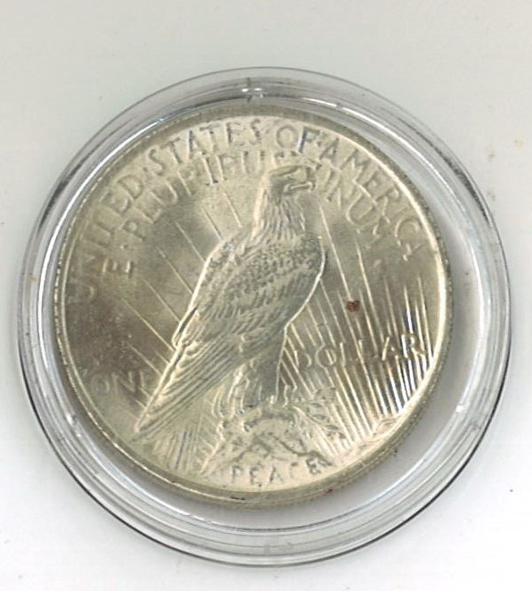 1 Silber Eagle USA 1928. Zustand vz