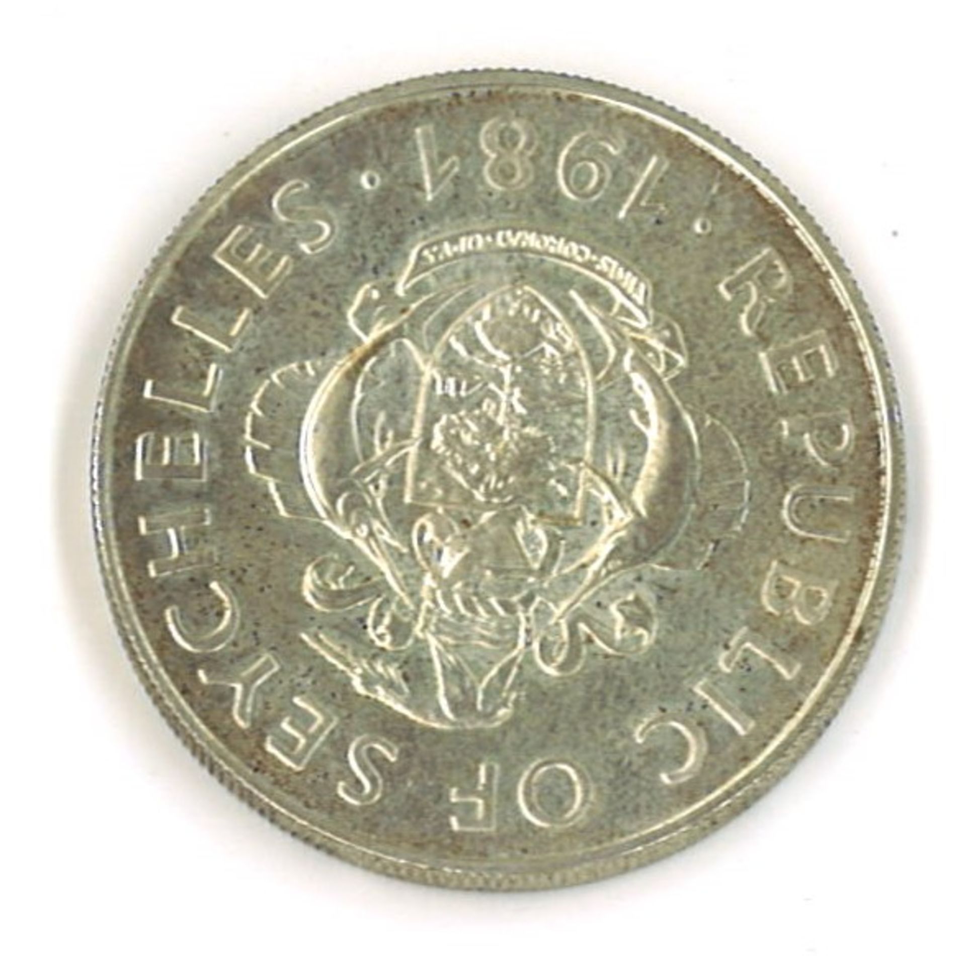 Seychellen 100 Rupien 1981 Silber "Welternährungstag FAO" Zustand: vz