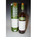 BOXED LIMITED EDITION BOTTLE 'THE OLD MALT CASK, PORT ELLEN DISTILLERY, SINGLE MALT SCOTCH WHISKY'