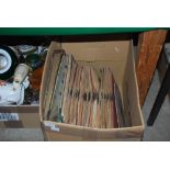 TWO BOXES - ASSORTED VINTAGE GRAMOPHONE RECORDS