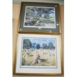 TWO JAMES MCINTOSH PATRICK SIGNED LIMITED EDITION PRINTS, NUMBERED 47/850 & 500/850, EACH SIGNED