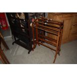 FOUR ASSORTED VINTAGE TOWEL RAILS