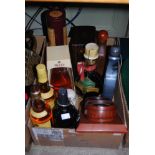 BOX OF ASSORTED SCOTCH WHISKY TO INCLUDE 'HIGHLAND TO ISLAND' GLENMORANGIE 10 YEAR OLD SINGLE MALT