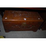 A CHINESE CAMPHORWOOD BLANKET CHEST, LATE 19TH / EARLY 20TH CENTURY