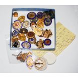 FOOTBALL INTEREST, A COLLECTION OF EARLY 20TH CENTURY SCOTTISH FOOTBALL MEDALS AND BADGES TO INCLUDE