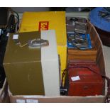 A COLLECTION OF ASSORTED PROJECTORS, TO INCLUDE BOXED KODAK BROWNIE 8 MOVIE PROJECTER MODEL A-15,