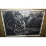 TWO FRAMED 19TH CENTURY SPORTING ENGRAVINGS