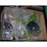 BOX - ASSORTED GLASSWARE