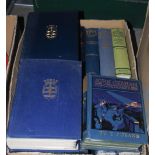 BOX - ASSORTED VINTAGE BOOKS OF NAVAL INTEREST, TO INCLUDE THE DOVER PATROL 1915-1917 VOLUMES I &