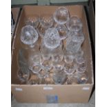 BOX - ASSORTED GLASSWARE