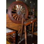 ANTIQUE SPINNING WHEEL