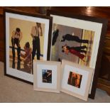 FOUR ASSORTED PRINTS AFTER JACK VETTRIANO