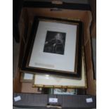 BOX - ASSORTED DECORATIVE PICTURES AND PRINTS