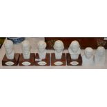 A GROUP OF SEVEN ASSORTED BISQUE PORCELAIN BUSTS COMPOSERS, WILLIAM SHAKESPEARE ETC.