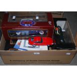 BOX - ASSORTED VINTAGE MODEL CARS